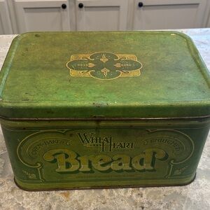 Vintage Green Bread Tin